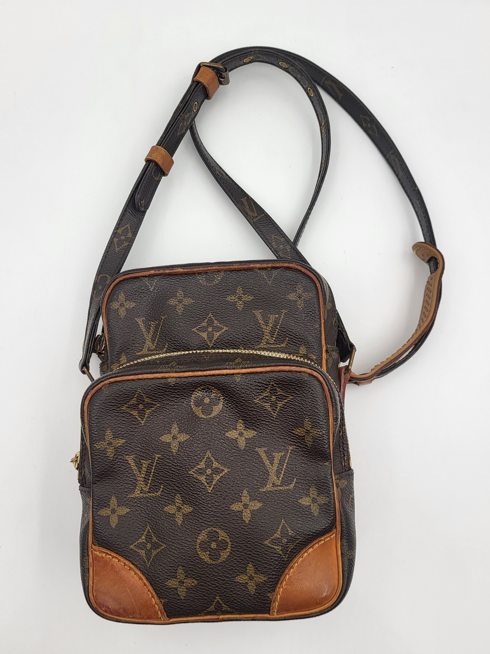 LOUIS VUITTON Amazon Crossbody Shoulder Bag M45236 Monogram Canvas, Authentic..